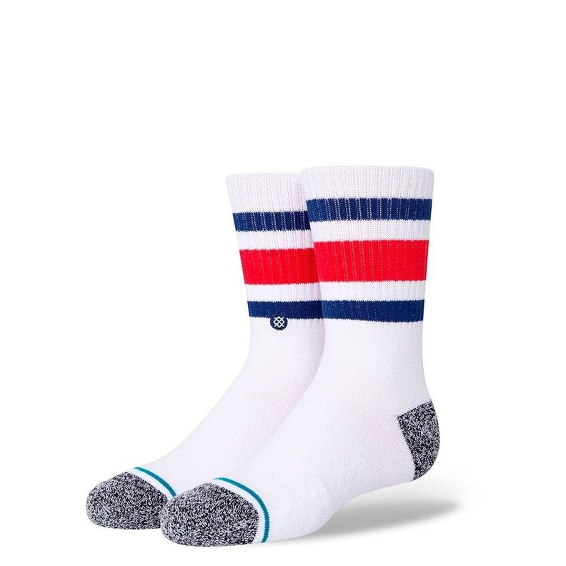 Stance Sock Boyd St Kids White Blanco M