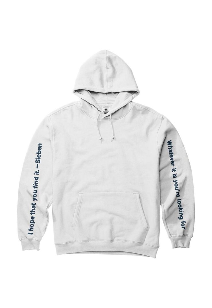 Poleron Hoodie x Michael Sieben White-0