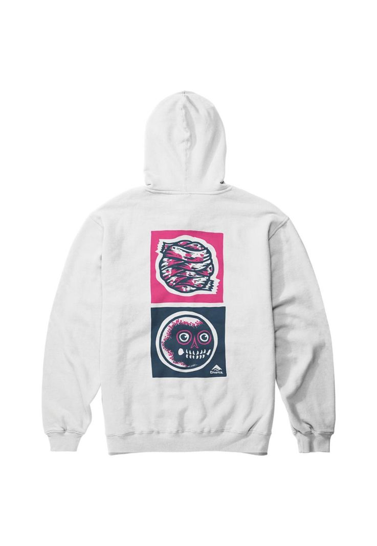 Poleron Hoodie x Michael Sieben White-1