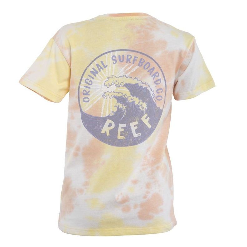 Polera Tie Dye Yellow Bolsillo-3