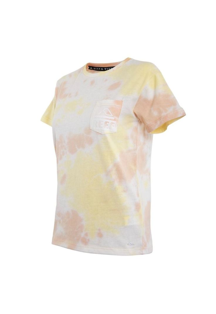 Polera Tie Dye Yellow Bolsillo-1