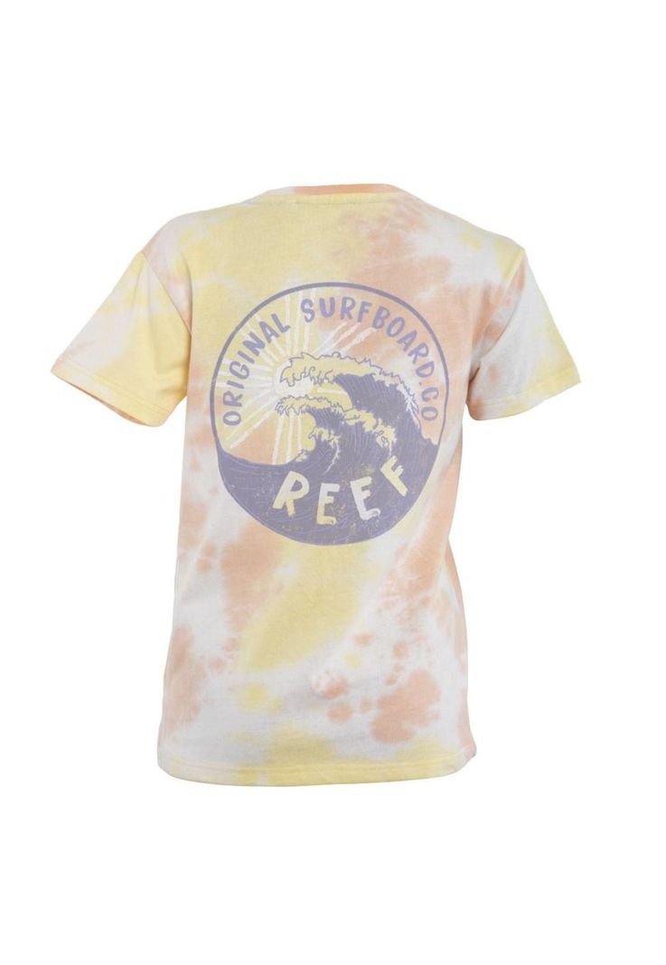 Polera Tie Dye Yellow Bolsillo-2