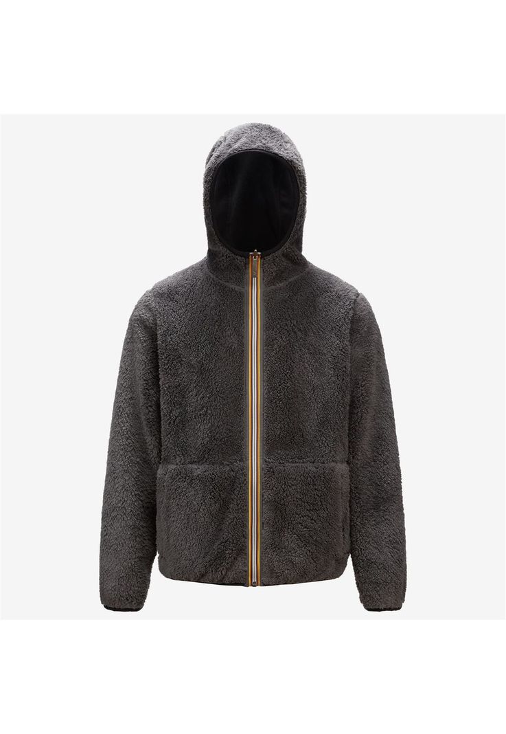 Chaqueta Jacques Polar Reversible Black Grey Smoke-1