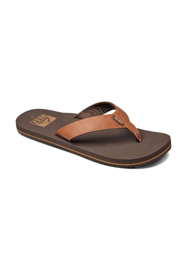 Sandalia Reef Twinpin Marron-0