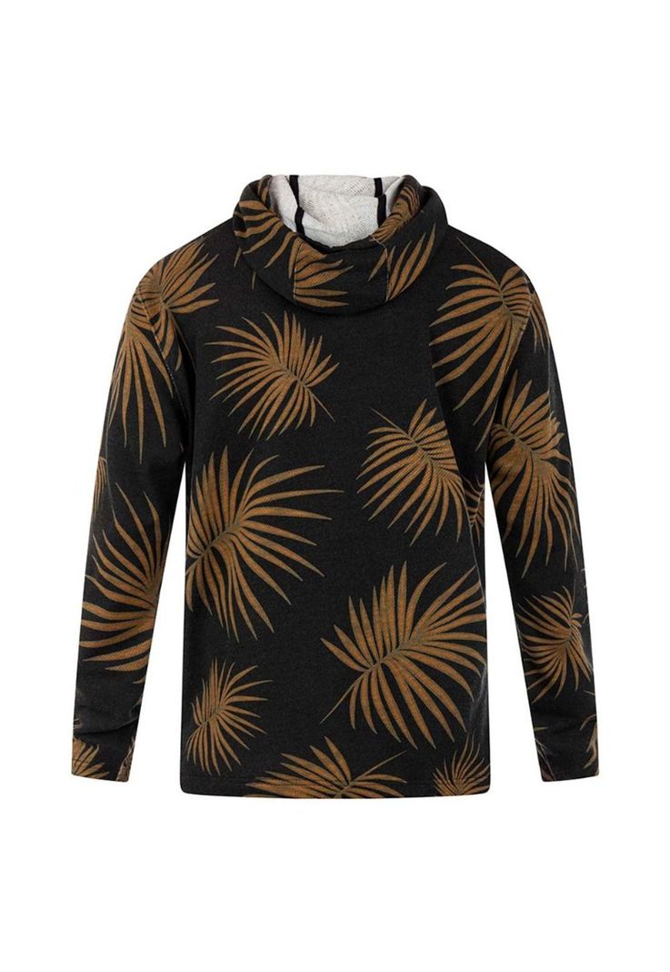 Poleron Modern Surf Poncho Black-1