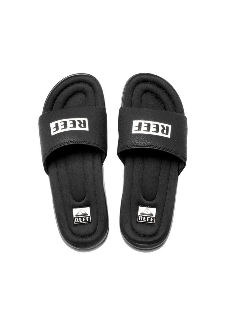 Sandalia Men One Puff Slide Water Black-1
