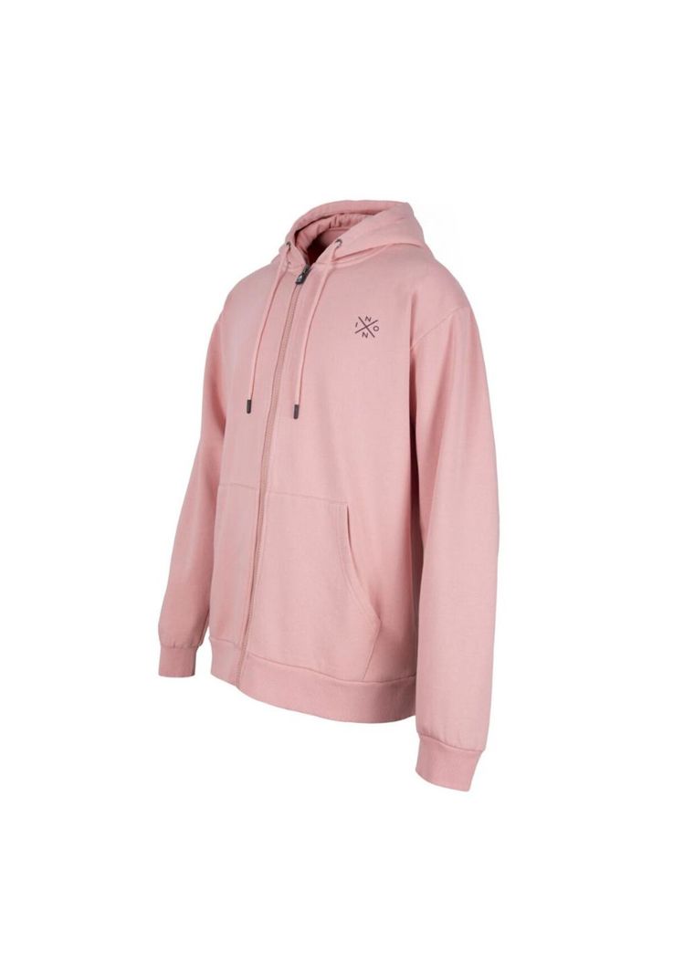 Poleron Men Full zipper Pink Dark Cross-2