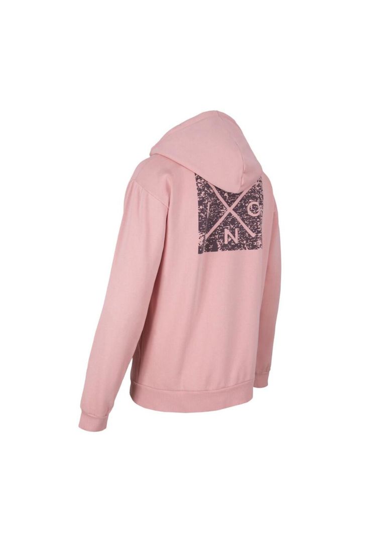 Poleron Men Full zipper Pink Dark Cross-3