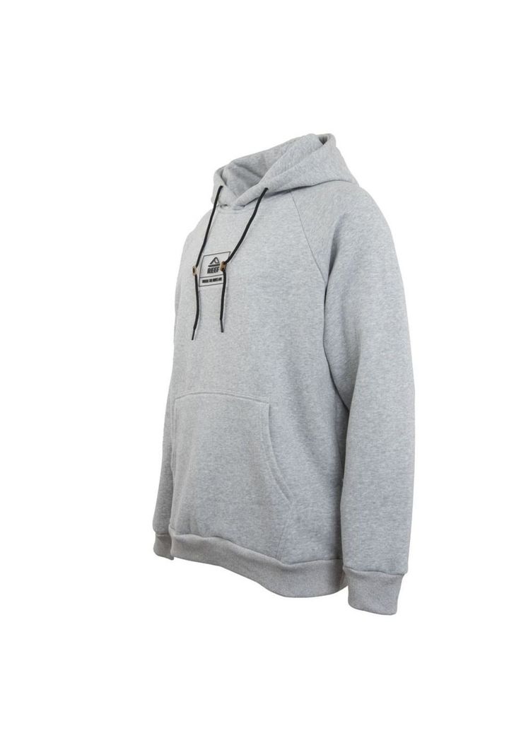 Poleron Men Grey Hoodie Hand Blue-1