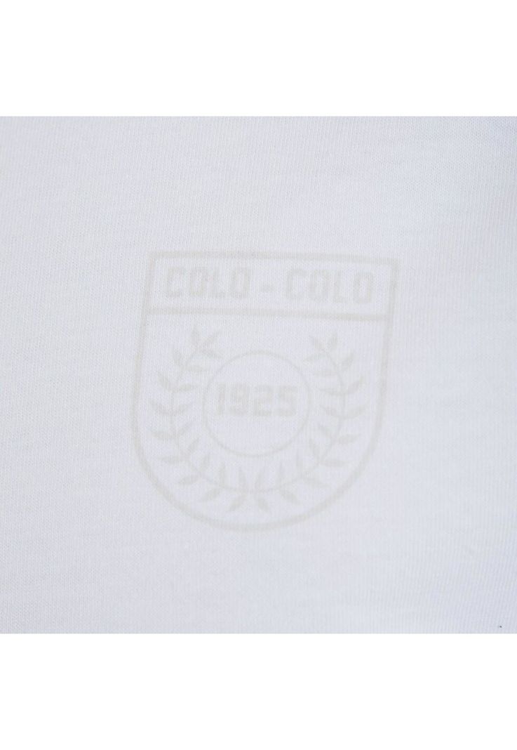 Polera Colo Colo Urbano «Cacique Blanco» Blanca-3