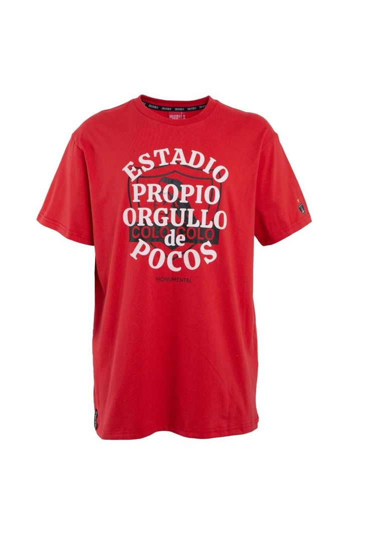 Polera Colo Colo Urbano "Estadio Propio" Roja-0
