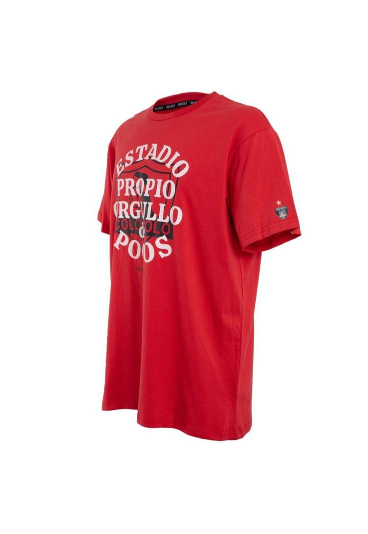 Polera Colo Colo Urbano "Estadio Propio" Roja-1