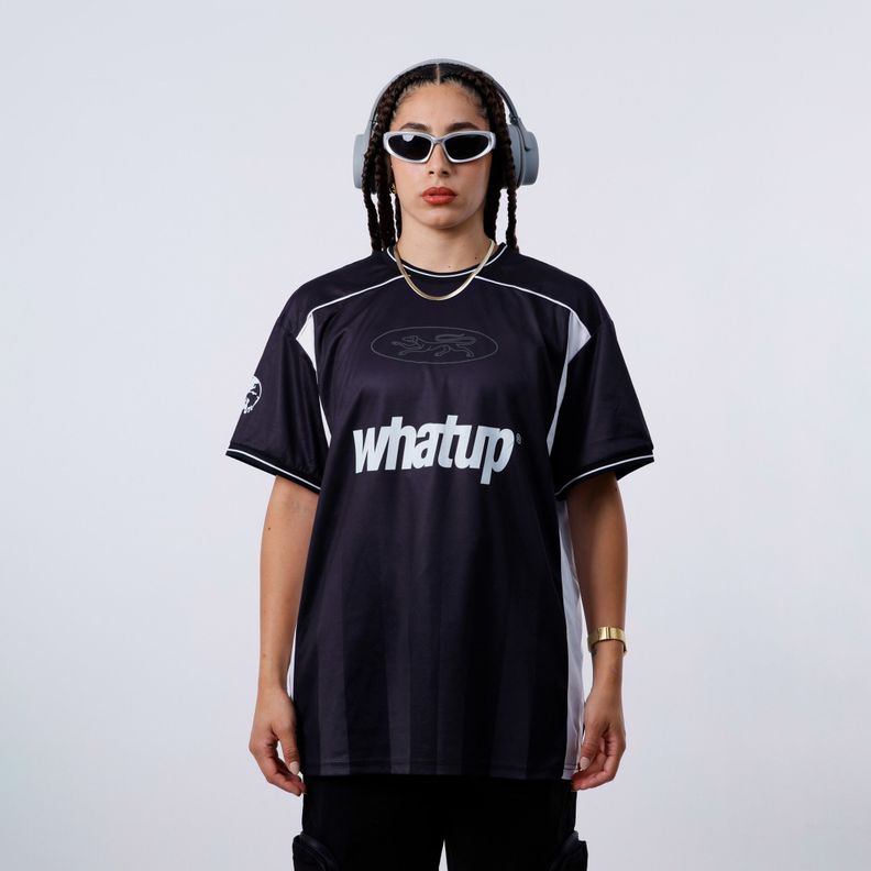 Polera Whatup Futbol 11 Amor por la Calle Black