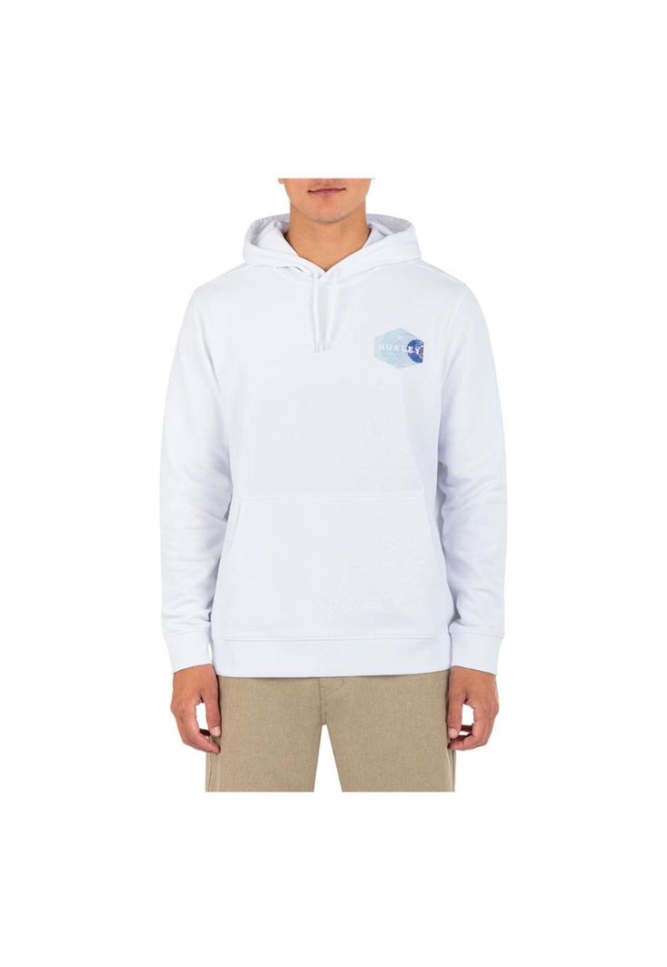 Poleron Hoodie Seaside Fleece White-2