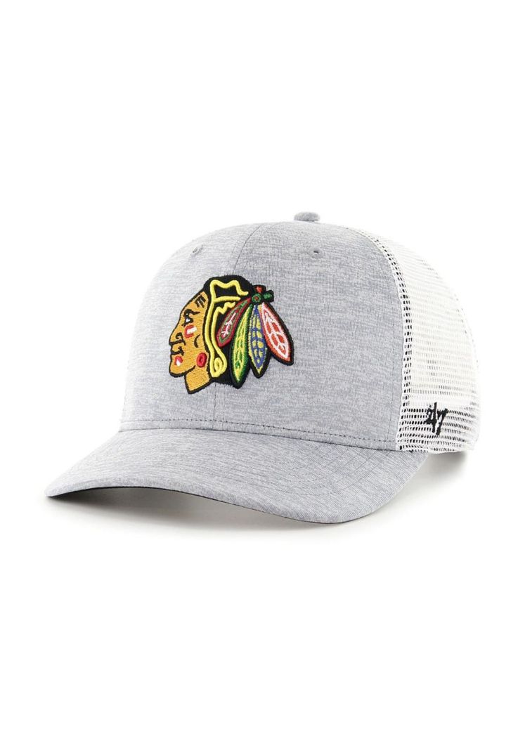 Jockey Chicago Blackhawk Gray Trucker-0