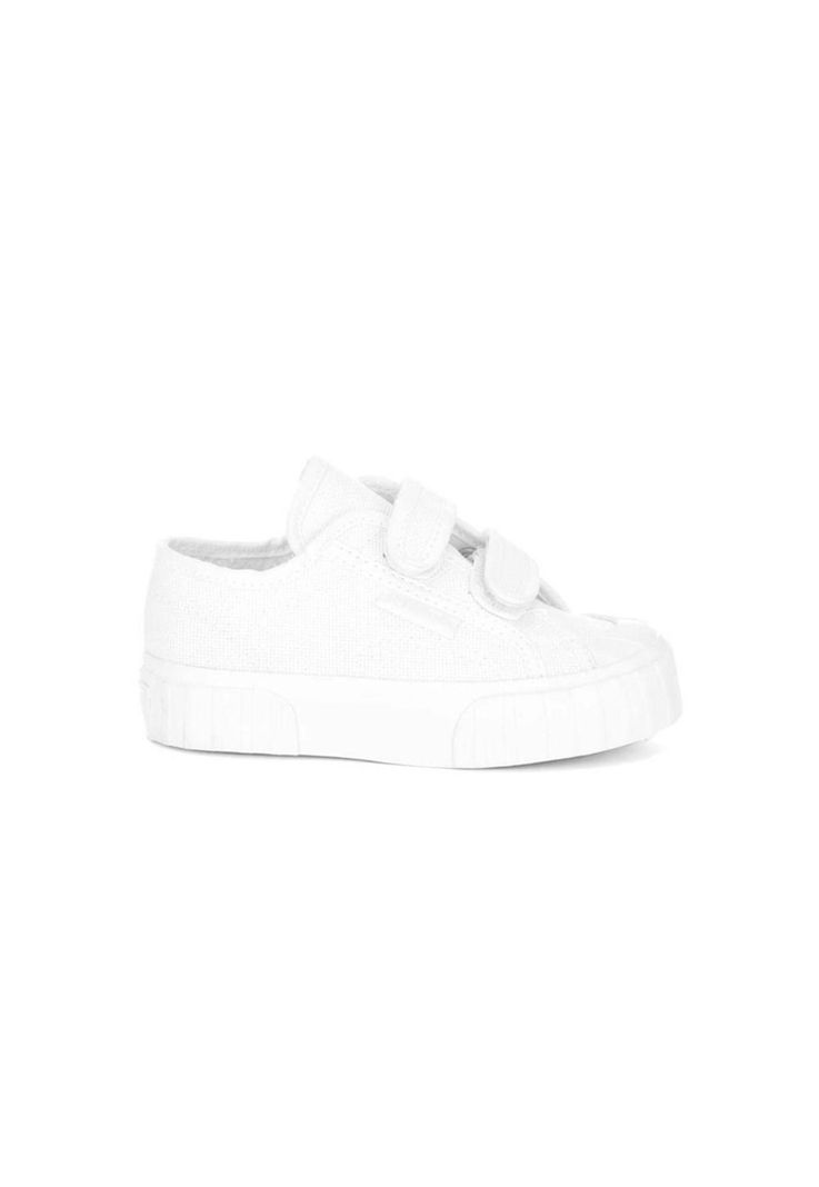 Zapatilla 2630 Kids Stripe Total White Straps-0