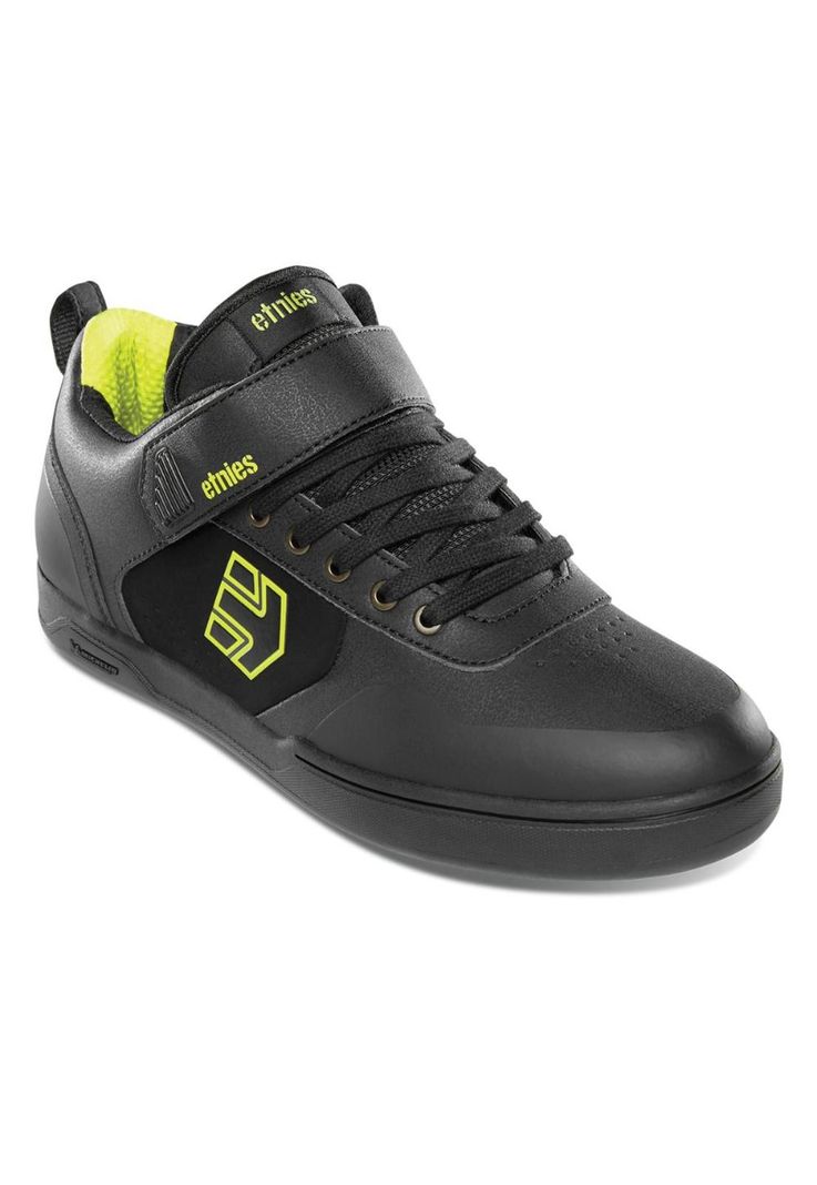 Zapatilla Bike Men Culvert Mid Black Lime-1