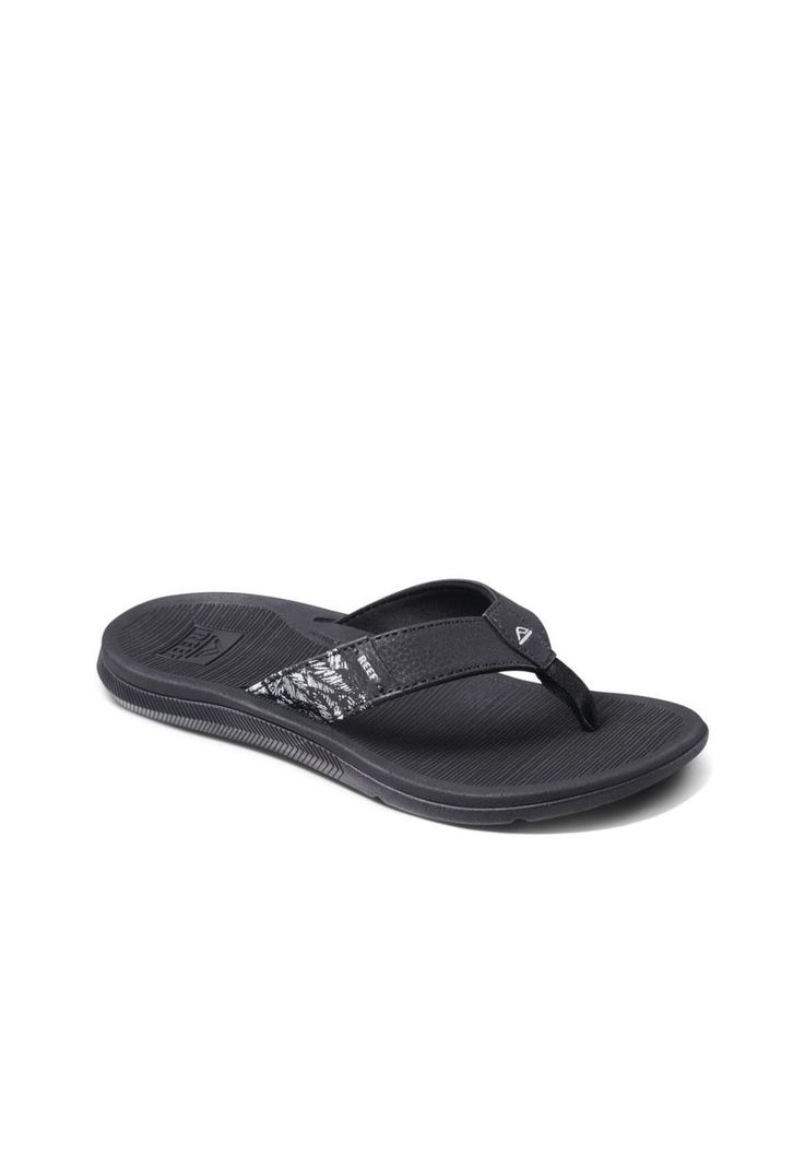 Sandalia Reef  Mujer Santa Ana black/white-0