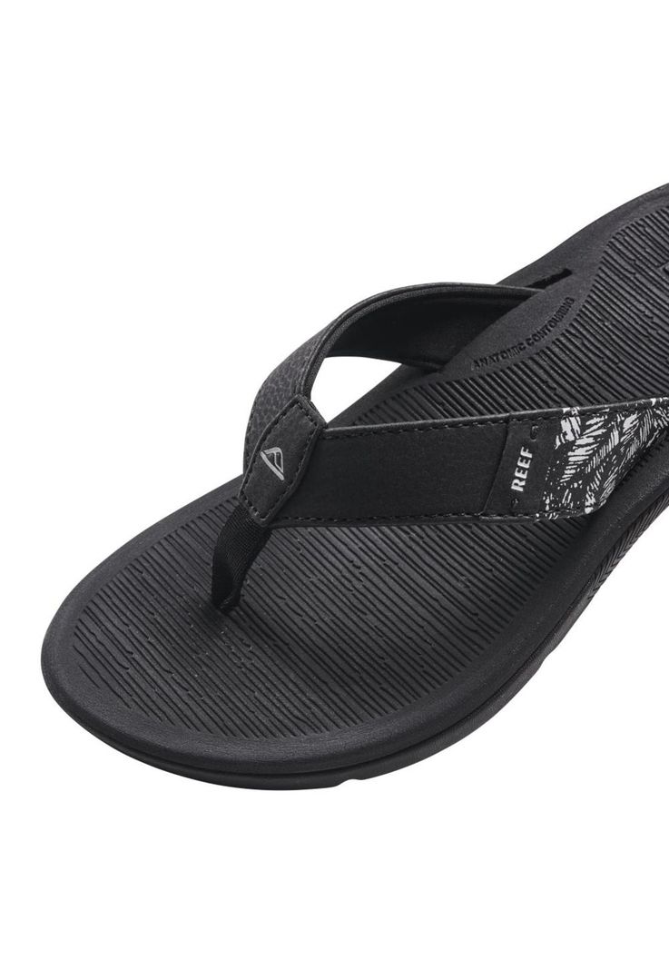 Sandalia Reef  Mujer Santa Ana black/white-3