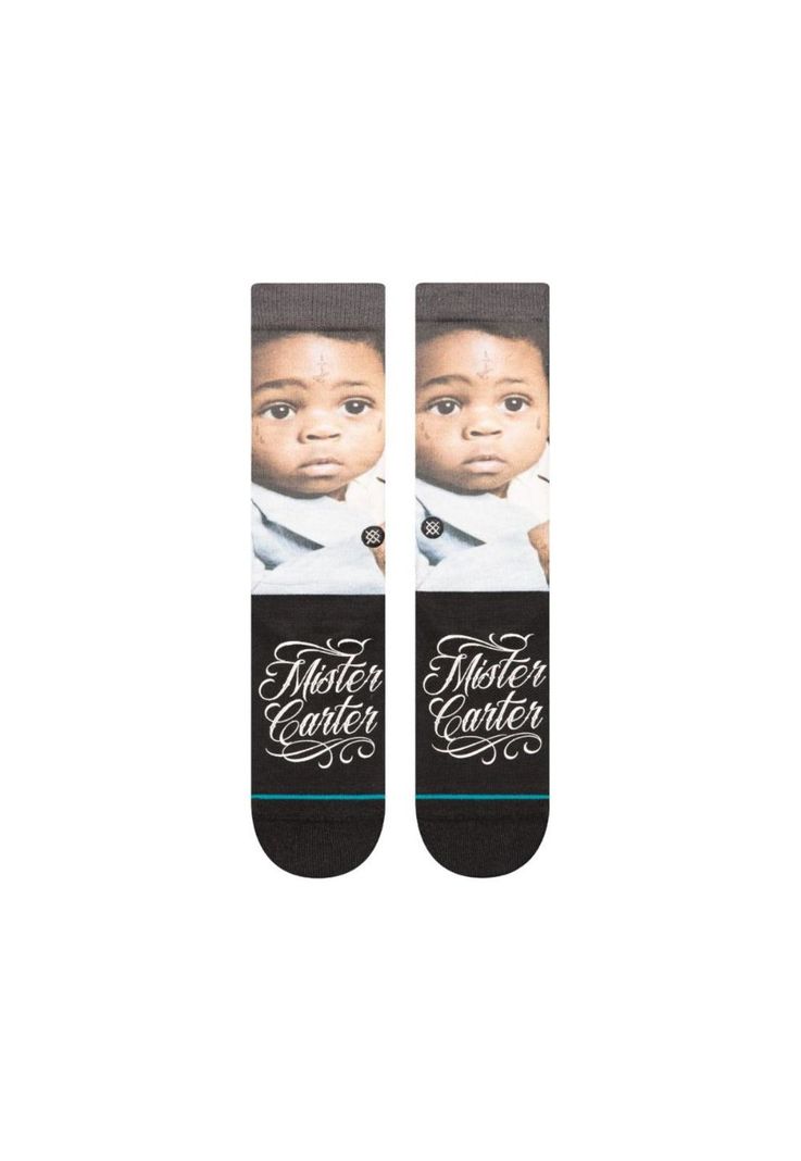Stance Sock Men Lil Wayne Mister Carter Black-1