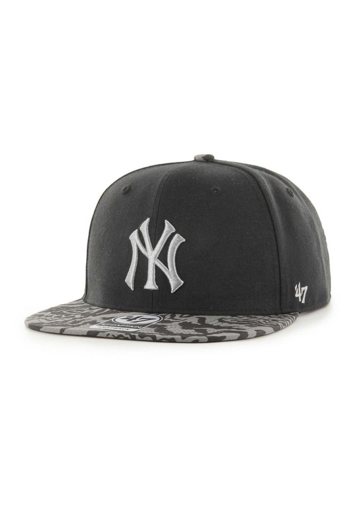 Jockey New York Yankees Tremor Camo Captain Black-0