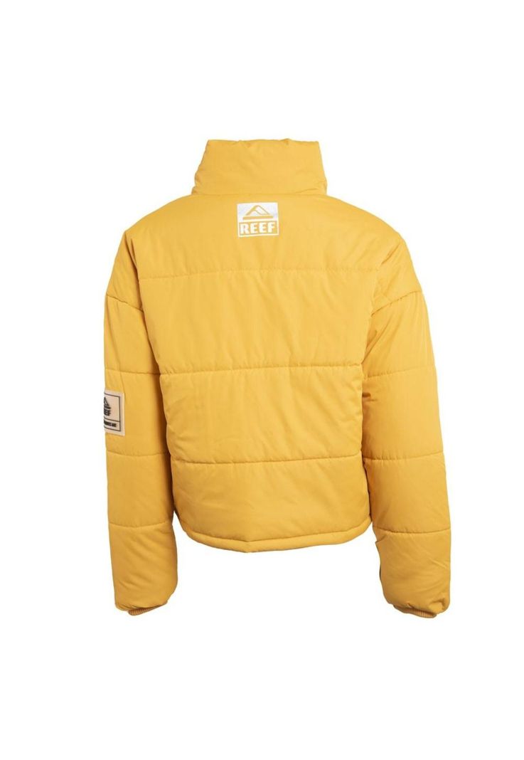 Parka Women Crop Mustard-2