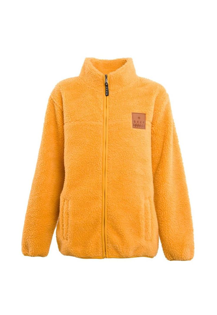 Sherpa Kids Full Zip Orange-0