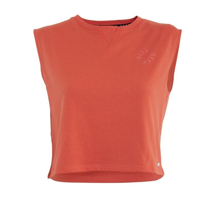 Polera Kids Crop Top Red Rojo 10