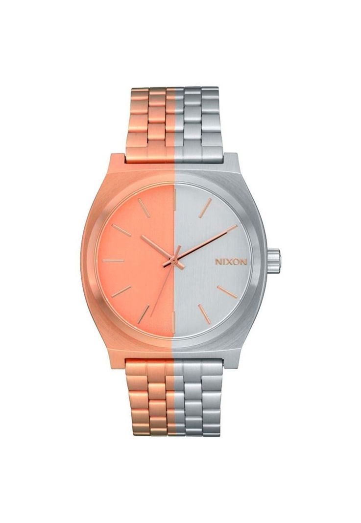 Reloj Time Teller Rosa Nixon-0