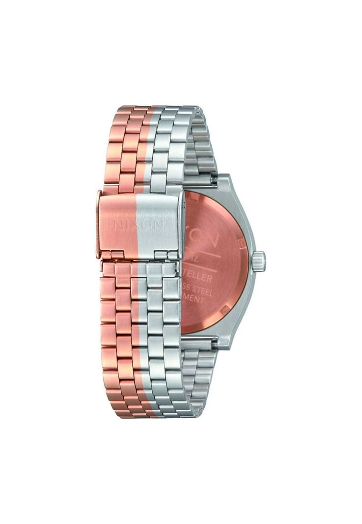 Reloj Time Teller Rosa Nixon-2