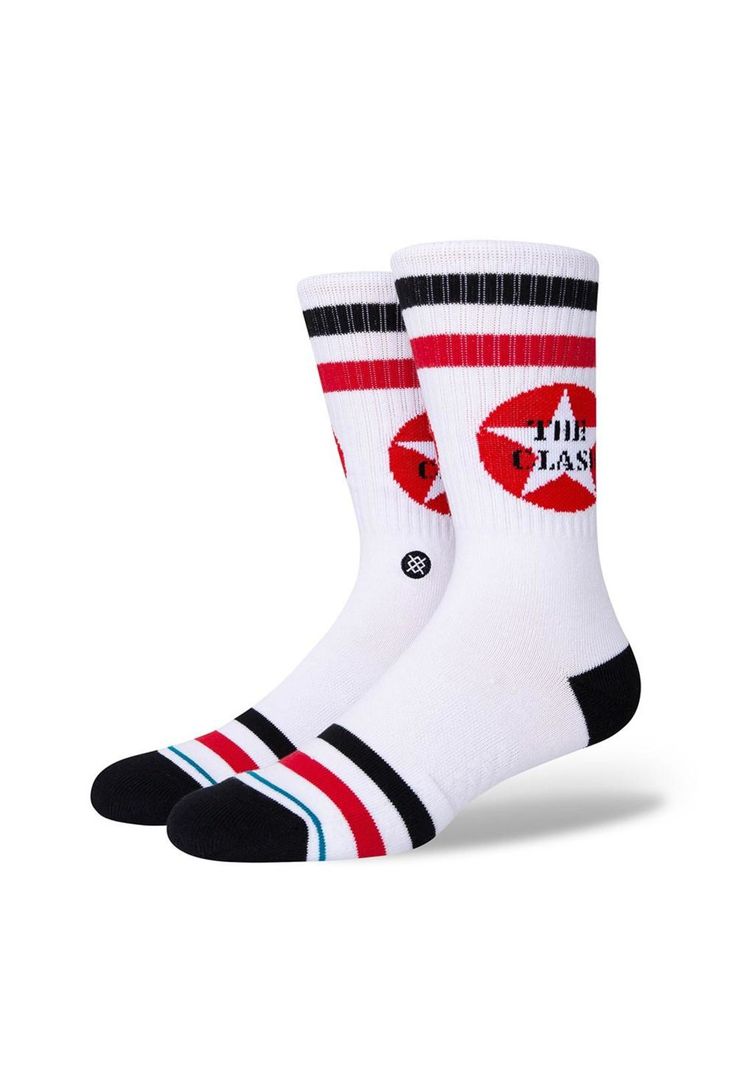 Stance Sock The Clash Clampdown Men White-0