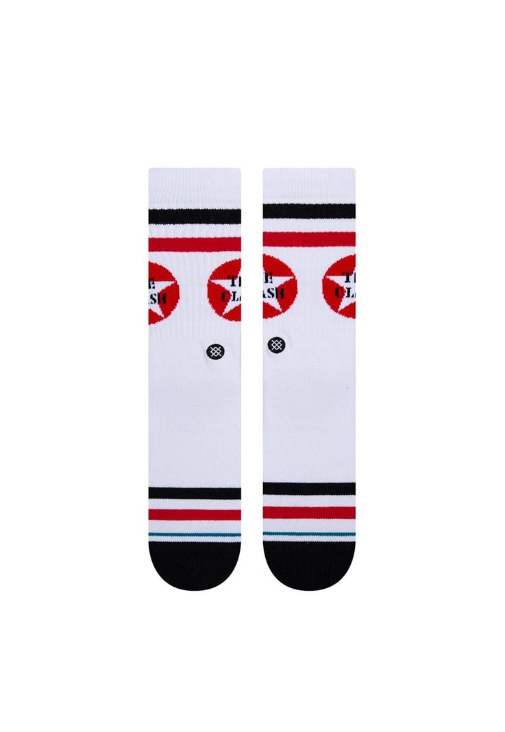 Stance Sock The Clash Clampdown Men White-1