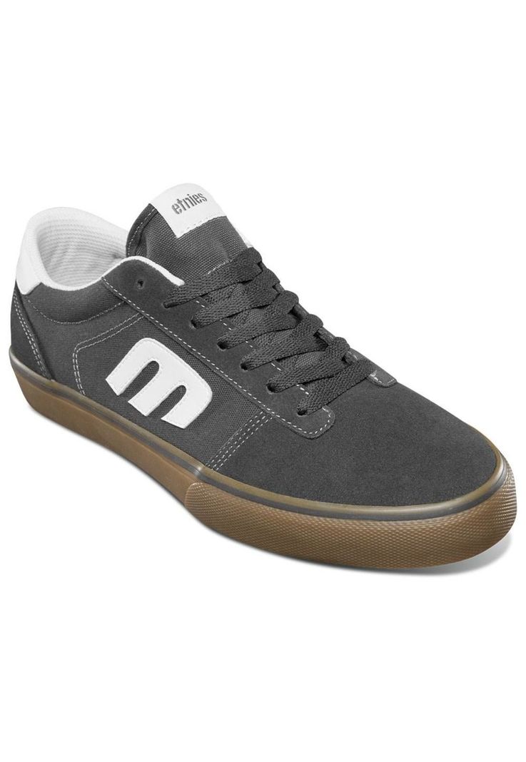 Zapatilla Men Calli Vulc Dark Grey White-1