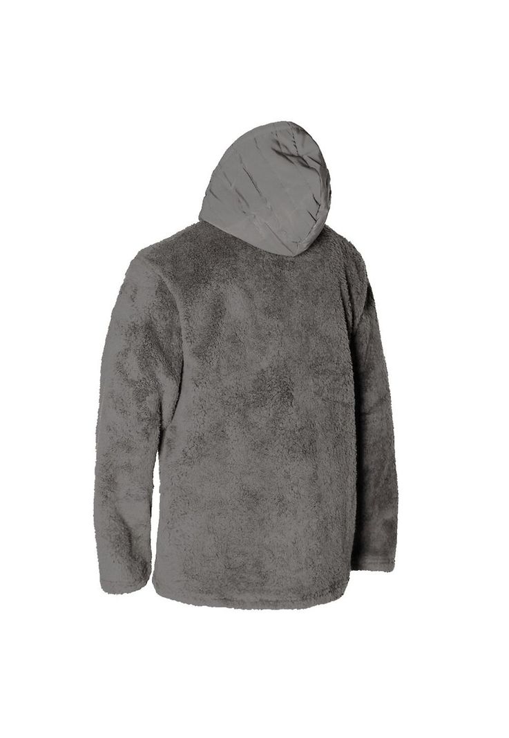 Poleron Polar Men Half Zipper Grey-2