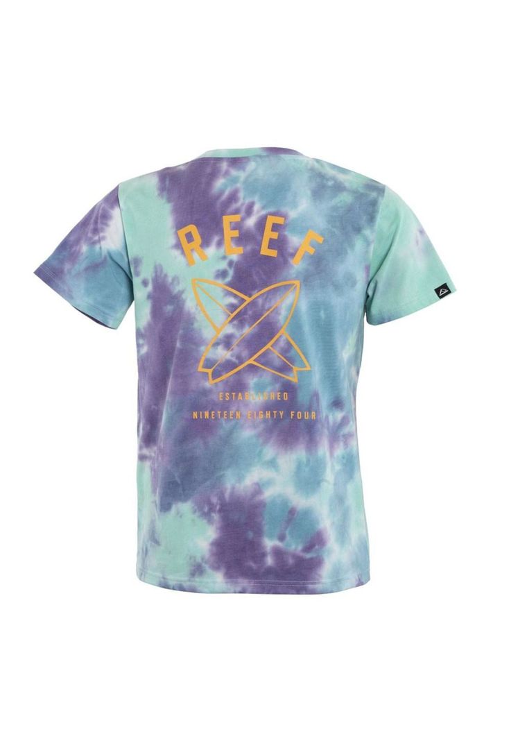 Polera Kids Blue Purple Tie dye-2