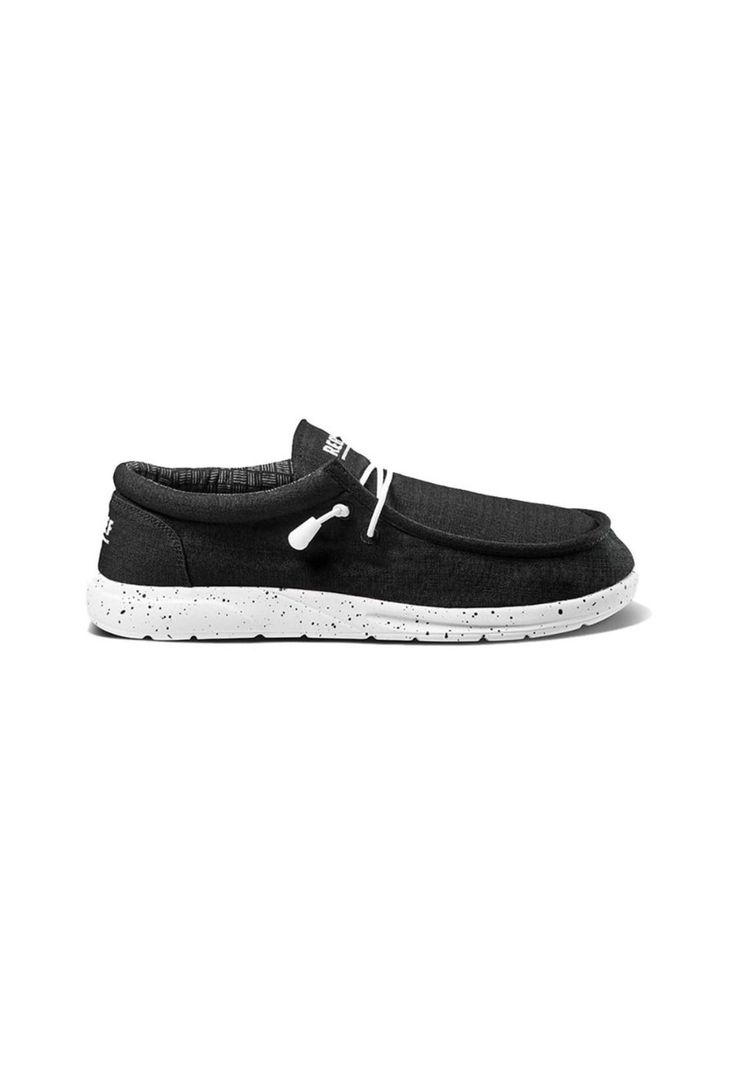 Zapatilla Cushion Coast TX Black White-1