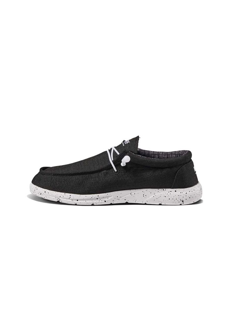 Zapatilla Cushion Coast TX Black White-2