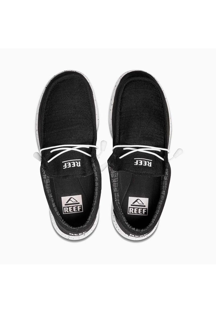 Zapatilla Cushion Coast TX Black White-3