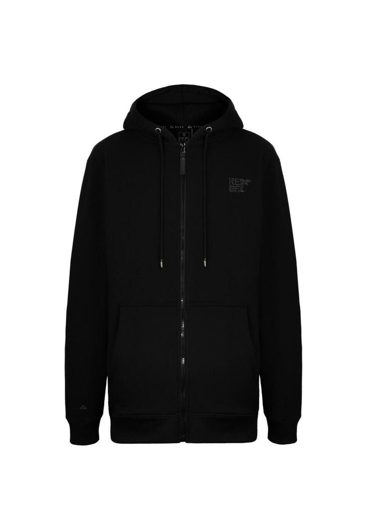 Poleron Reef Full Zipper Men Black-0