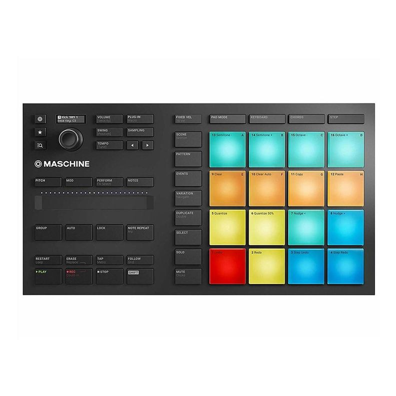 Controlador Maschine Mikro Mk3 Native Instruments