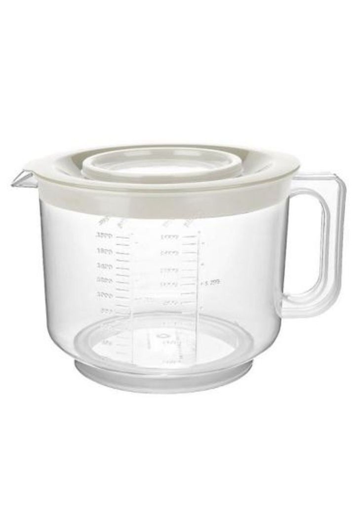 Bowl Mezclador Multipropósito Beige 2000 ml Titiz-0