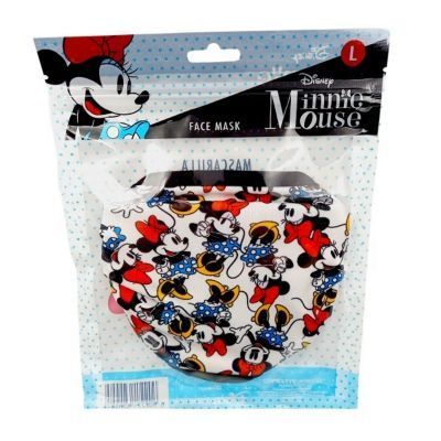 Mascarilla Reutilizable Diseño Minnie Mouse Disney-2
