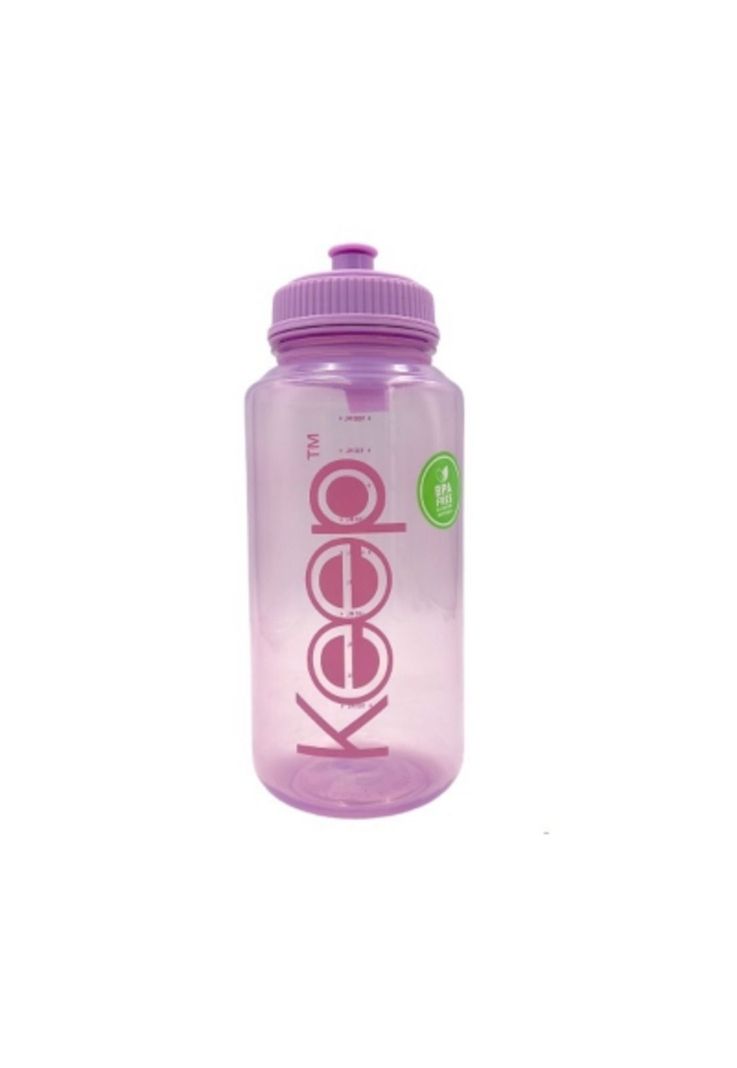 Botella Agua Morado 1 L Keep-1