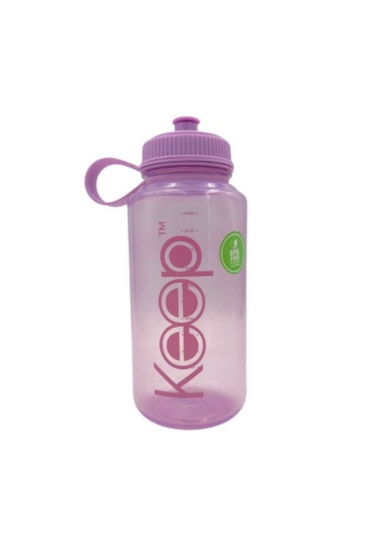 Botella Agua Morado 1 L Keep-2