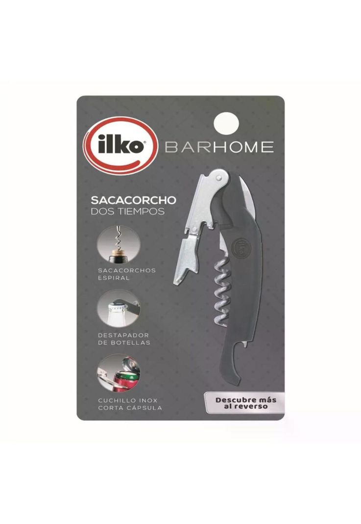 Sacacorcho 2 Tiempos New Line Ilko-0