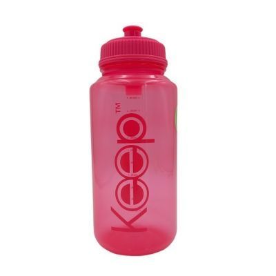 Botella para Agua Rosado 1 Litro Keep-1