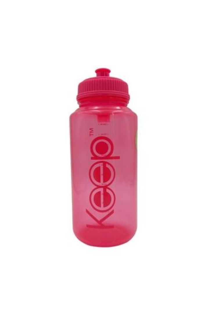 Botella para Agua Rosado 1 Litro Keep-0