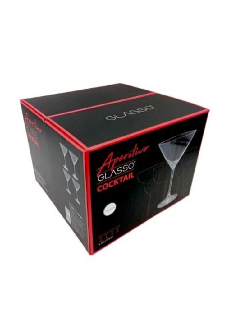 Set 4 Copas Martini 270 ml Glasso-2