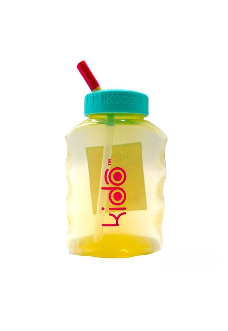 Botella Toma Jugo Kido Amarillo-0