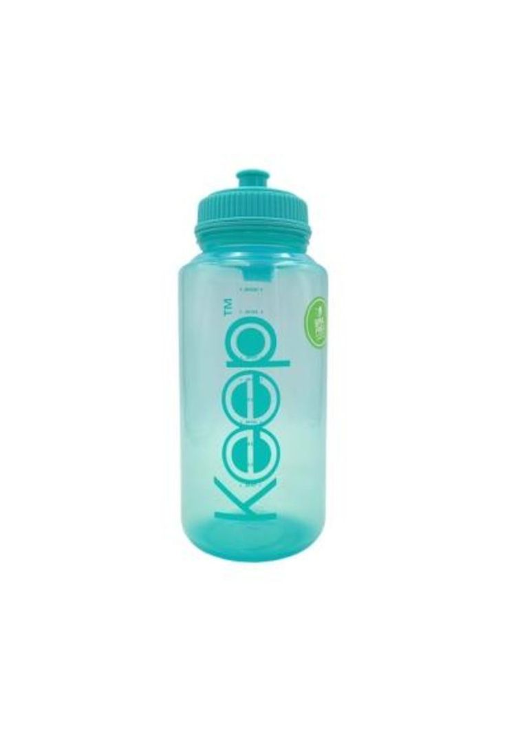 Botella para Agua Turquesa 1 Litro Keep-0